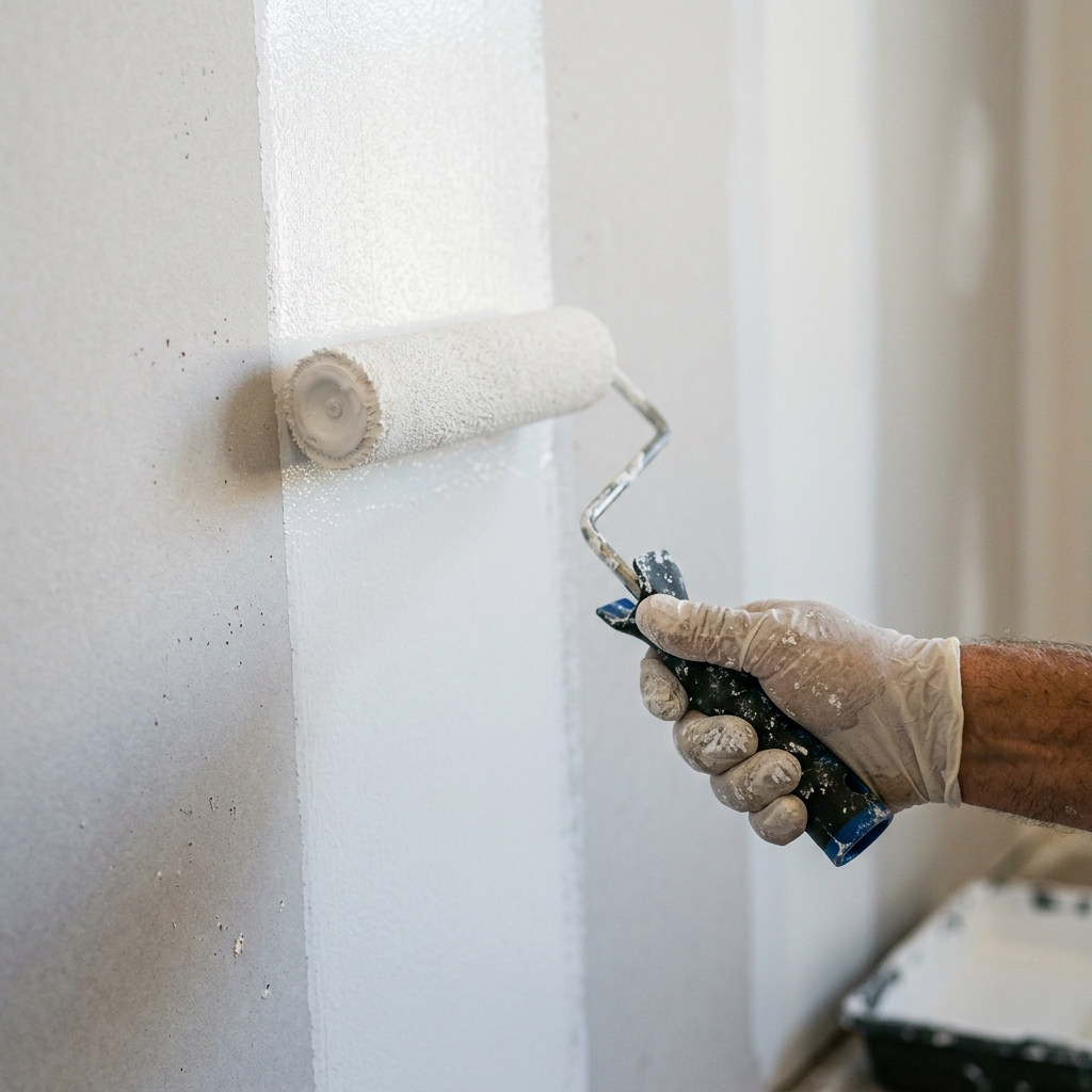 Artisan Horeau Joël Peinture au travail